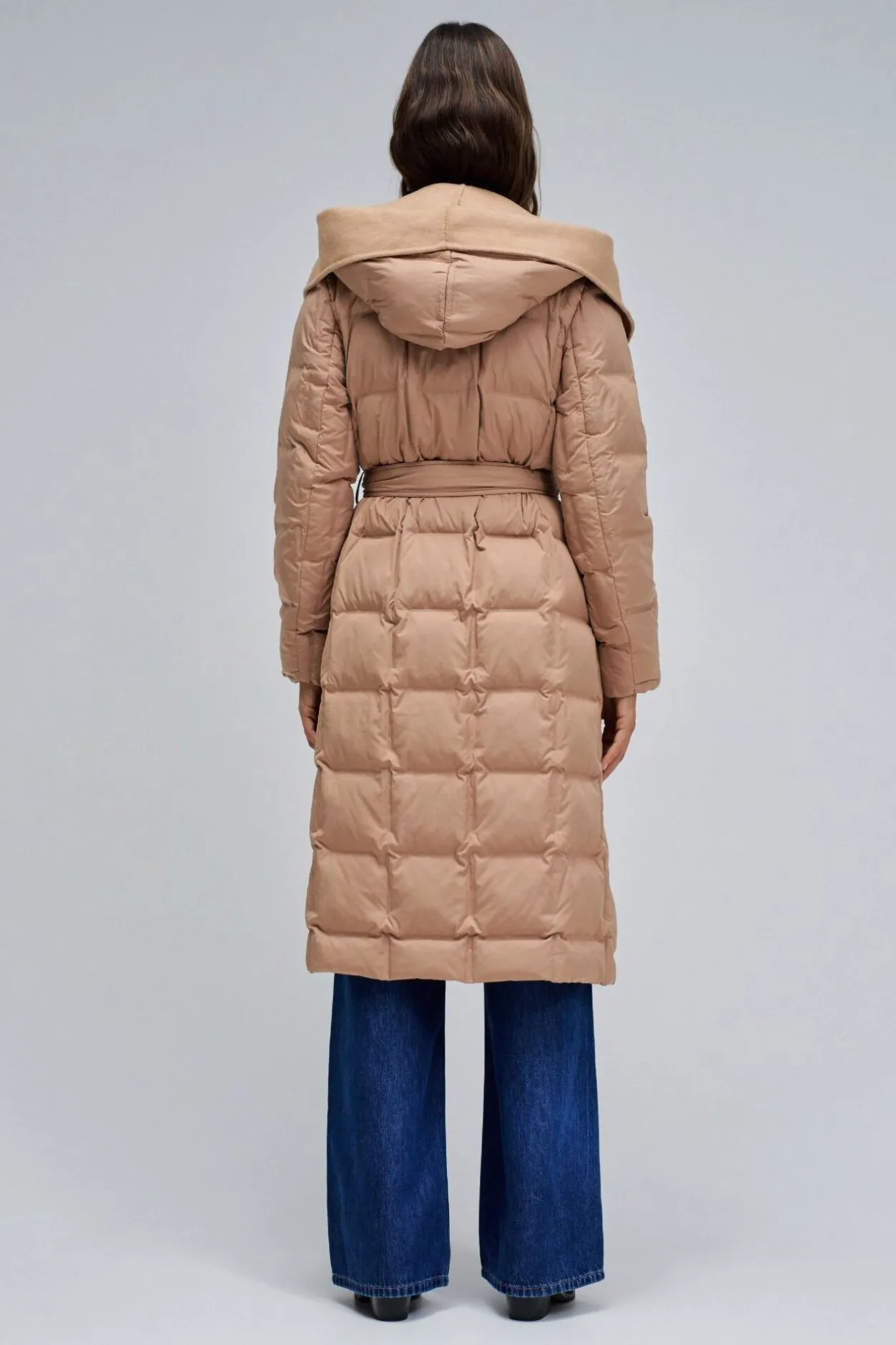 Salsa Jeans Abrigo acolchado largo Beige New