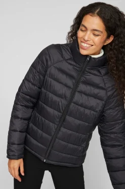 Vila Abrigo acolchado ligero Negro Sale