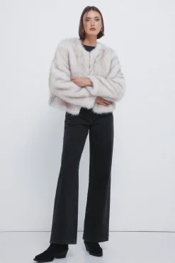 Springfield Abrigo corto pelo nude Clearance