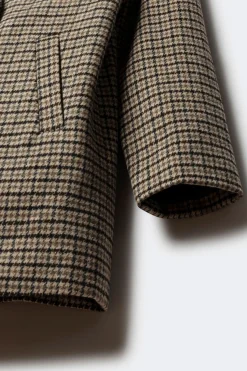 Springfield Kids Abrigo de cuadros niña nude Online