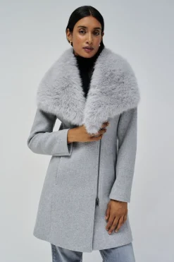 Salsa Jeans Abrigo de lana Gris Hot