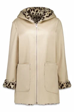 Cortefiel Abrigo efecto doble faz reversible Marfil New