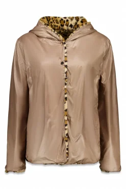 Cortefiel Abrigo efecto doble faz reversible Marr&oacute;n oscuro Discount