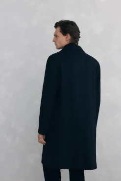 Pedro del Hierro Abrigo espiga vistas desmontables Azul Outlet