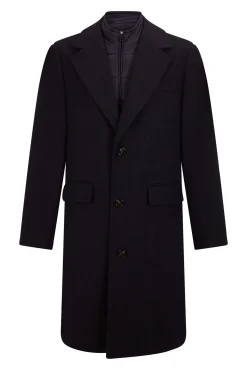 Pedro del Hierro Abrigo espiga vistas desmontables Azul Outlet