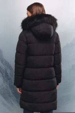 Springfield Abrigo largo acolchado Thermolite negro Sale