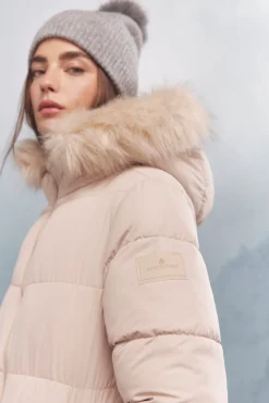 Springfield Abrigo largo acolchado Thermolite nude Best