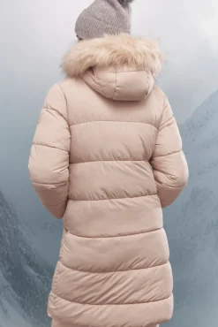 Springfield Abrigo largo acolchado Thermolite nude Best