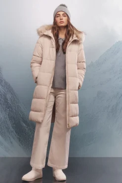 Springfield Abrigo largo acolchado Thermolite nude Best