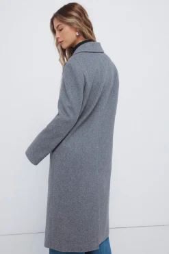 Springfield Abrigo largo doble abotonadura estampado Outlet