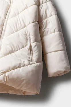 Springfield Kids Abrigo largo para niña marr&oacute;n