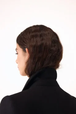 Pedro del Hierro Abrigo contraste Negro