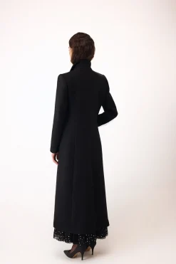 Pedro del Hierro Abrigo contraste Negro