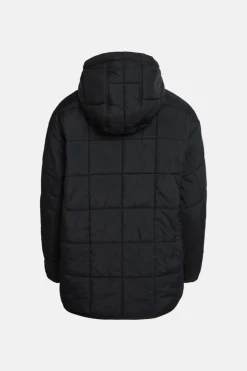 Izas Abrigo tipo canguro peron negro Sale