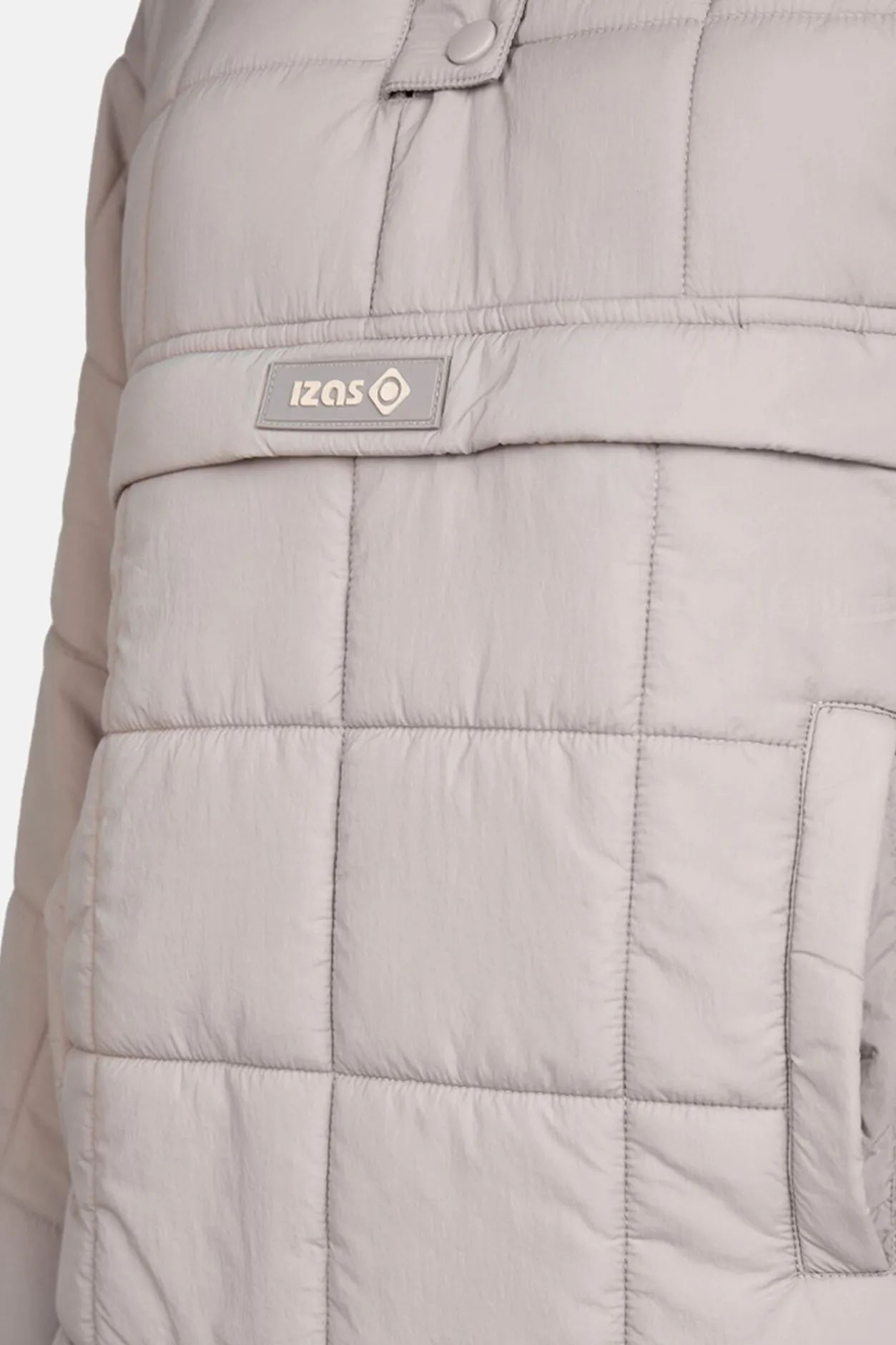 Izas Abrigo tipo canguro peron rosa New