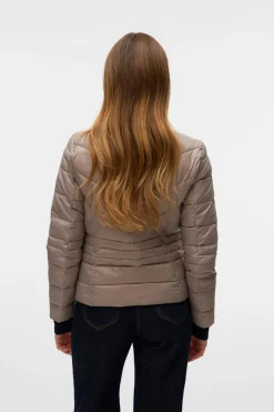 Vero Moda Abrigo ultraligero acolchado Gris Outlet