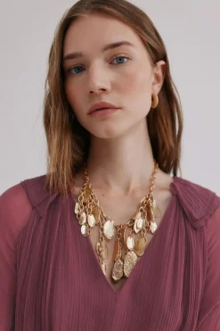 Hoss Intropia Alejandra. Vestido fluido Rosa Outlet