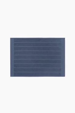 Textura Alfombra baño rizo algodón egipcio 50x70cm. azul Outlet