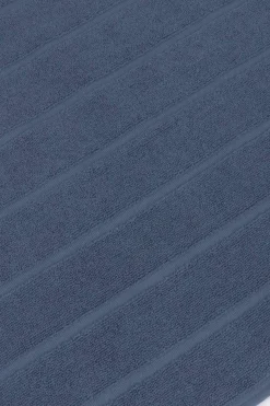 Textura Alfombra baño rizo algodón egipcio 50x70cm. azul Outlet