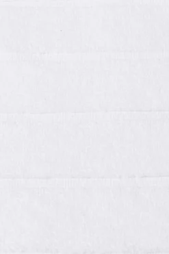 Textura Alfombra baño rizo algodón egipcio 50x70cm. blanco Discount