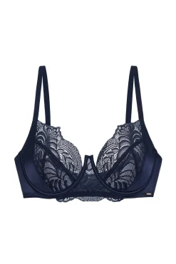 Dorina Amar sujetador cobertura total sin relleno azul Discount