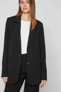 Vila Americana blazer oversize Negro Sale