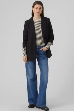Vero Moda Americana básica Negro Sale