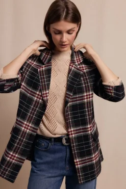 Slowlove Americana cuadros con tachas Multicolor