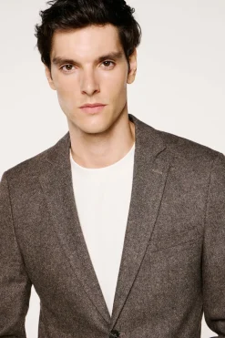 Selected Americana de lana slim fit Arena Online