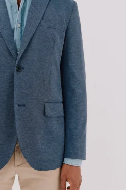 Cortefiel Americana de punto Azul