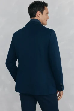 Pedro del Hierro Americana de punto básica vistas desmontables Azul Best