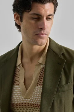 PuroEGO Americana efecto lino Verde Online