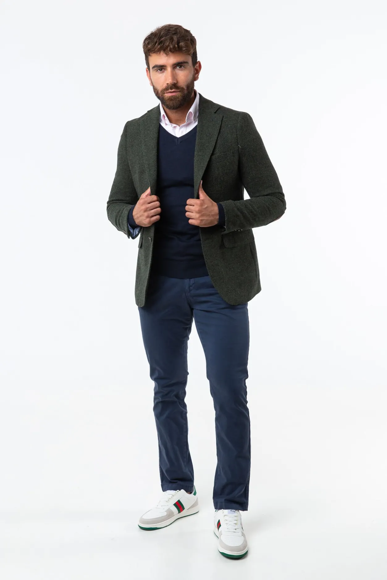 Williot Americana Espiga Lana Verde oscuro Hot