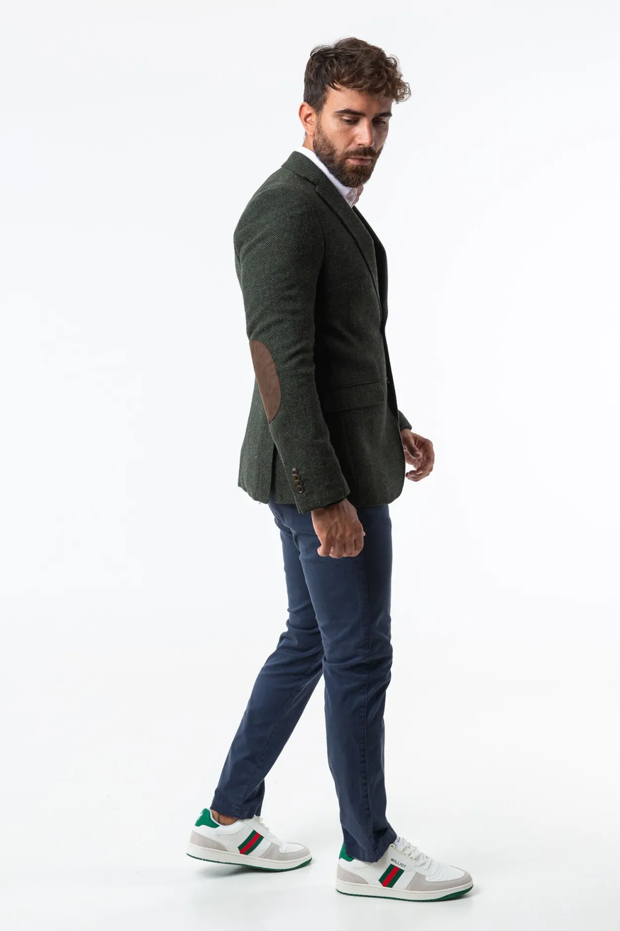 Williot Americana Espiga Lana Verde oscuro Hot