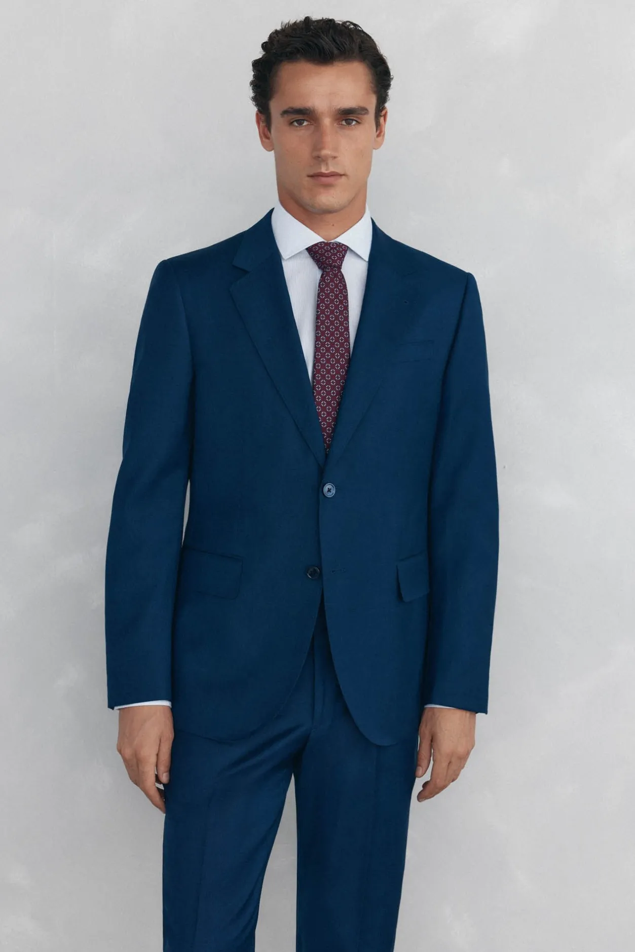 Pedro del Hierro Americana estructura bi-stretch slim fit Azul