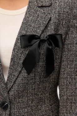 Vero Moda Americana larga efecto jaspeado Gris Sale