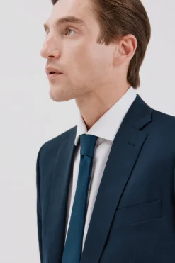 Cortefiel Americana lisa coolmax® Azul marino