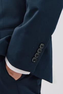 Cortefiel Americana lisa coolmax® Azul marino