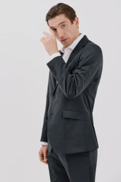 Cortefiel Americana lisa coolmax® Gris oscuro Online