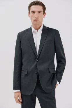 Cortefiel Americana lisa coolmax® Gris oscuro Online