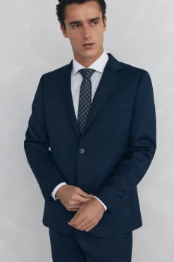 Pedro del Hierro Americana lisa tailored bi-stretch Azul Discount