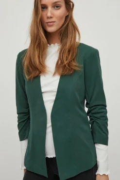 Vila Americana manga 3/4 Verde oscuro Clearance