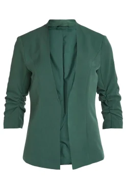 Vila Americana manga 3/4 Verde oscuro Clearance