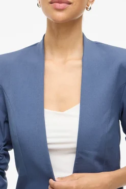 Vila Americana manga 3/4 Azul Clearance