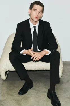 Cortefiel Americana marino slim fit Azul marino Best