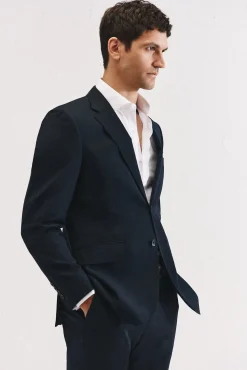 Cortefiel Americana marino slim fit Azul marino Best