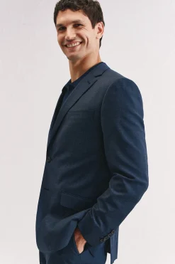 Cortefiel Americana ojo de perdiz coolmax Azul Discount