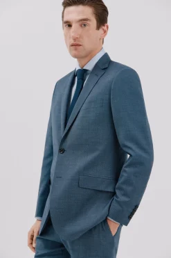 Cortefiel Americana ojo perdiz coolmax® Azul Hot