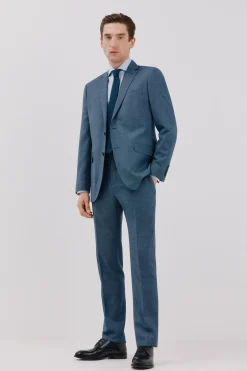 Cortefiel Americana ojo perdiz coolmax® Azul Hot