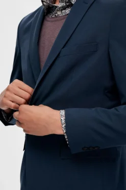Selected Americana Slim Fit Azul New
